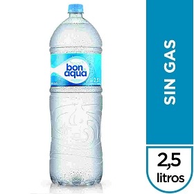 agua mineral bonaqua 2500 ml