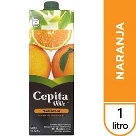 jugo naranja cepita 1 lt
