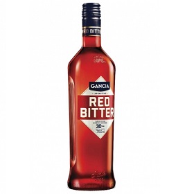 aperitivo red bitter gancia 750 ml
