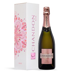 champagne brut rose est. chandon 750 ml