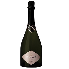 champagne brut rose baron b 750 ml