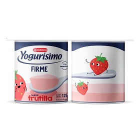 Yogurt trozos frutilla 145 g