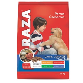 alim.perros cachorro cereales lech raza 1500 gr