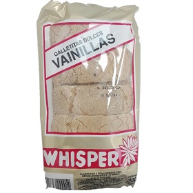 vainillas whisper 400 gr