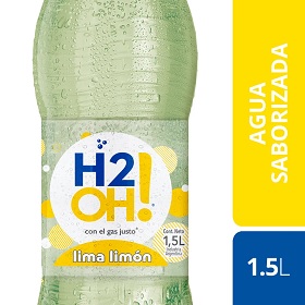 agua sab.lima limon h2oh! 1500 ml