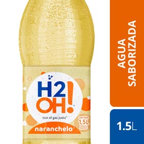 agua sab.naranchelo h2oh! 1500 ml
