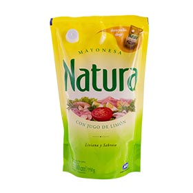 mayonesa d/pack natura 1000 cc