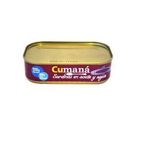 sardinas e/aceite cumana 125 gr