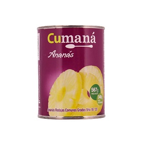 anana e/rodajas comunes cumana 567 gr
