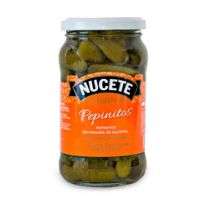 pepinitos e/vinagre nucete 220 gr