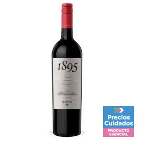 vino malbec 1895 norton 750 ml
