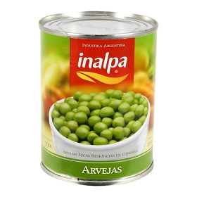 arvejas secas inalpa 350 gr