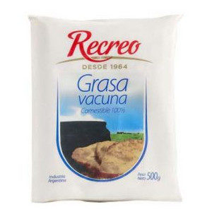 Grasa vacuna Recreo 500gr