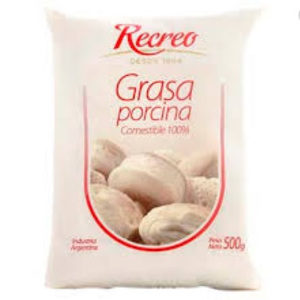 Grasa porcina Recreo 500gr