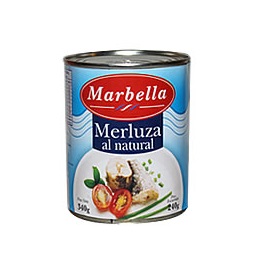 merluza al natural marbella 340 gr