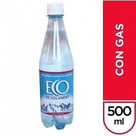 agua mineral c/gas eco de los and 500 ml