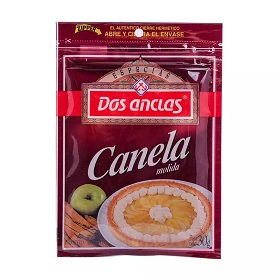 canela molida dos anclas 30 gr