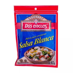 polvo p/salsa blanca dos anclas 40 gr