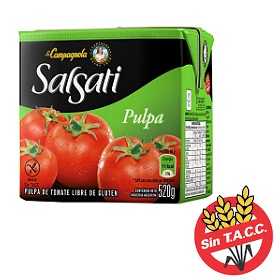 pulpa d/tomate suave salsati 520 gr
