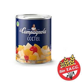 coctel de frutas la campagnola 820 gr
