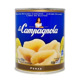 peras la campagnola 820 gr
