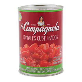 tomate cubeteado la campagnola 400 gr