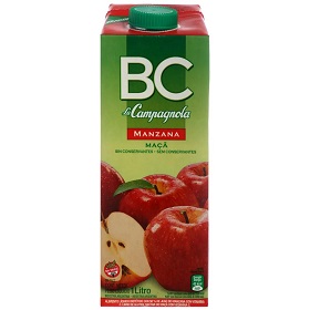 jugo bc manzana la campagnola 1 lt