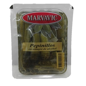 pepinillos e/vinagre 000 marvavic 200 cc