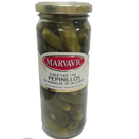 pepinillos e/vinagre marvavic 330 gr