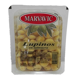 lupinos e/salmuera marvavic 200 cc