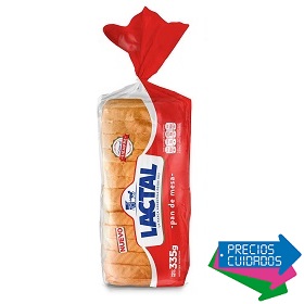 pan d/mesa lactal 560 gr