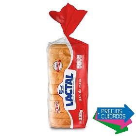 pan de mesa lactal 335 gr