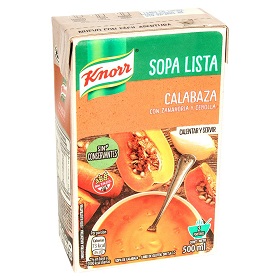 sopa lista s/calabaza knorr 500 ml