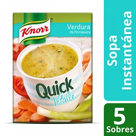 sopa quick verduras de primavera knorr vitalie 5 un