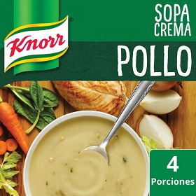 sopa crema pollo knorr 64 gr