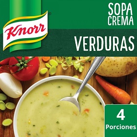 sopa crema verdura knorr 60 gr