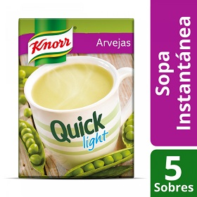 sopa quick light arvejas knorr 55 gr