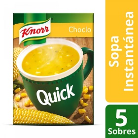 sopa quick choclo knorr 70 gr