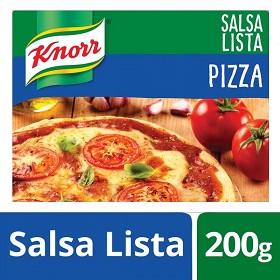 salsa lista pizza knorr 200 gr