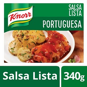 salsa lista portuguesa knorr 340 gr