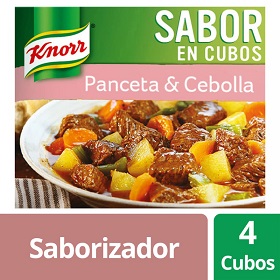 caldo e/cubos panceta & cebolla knorr 4 un