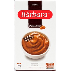 postre dulce de leche barbara 90 gr