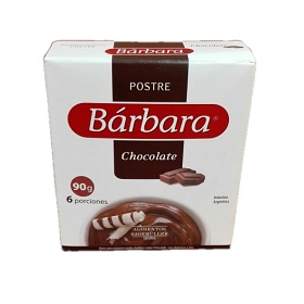 postre chocolate barbara 90 gr