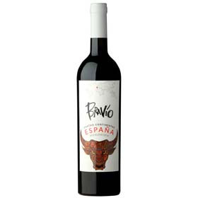 vino espana red blend bravio 750 ml
