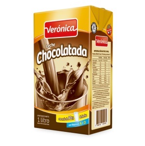 leche chocolatada veronica 1 lt