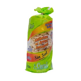 discos d/arroz s/sal ceral 100 gr