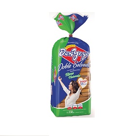 pan lactal doble salvado don yeyo 350 gr