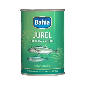 jurel aceite bahia 425 gr