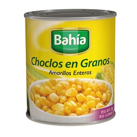 choclo grano amarillo bahia 320 gr
