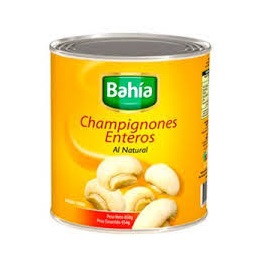 champignones enteros bahia 400 gr